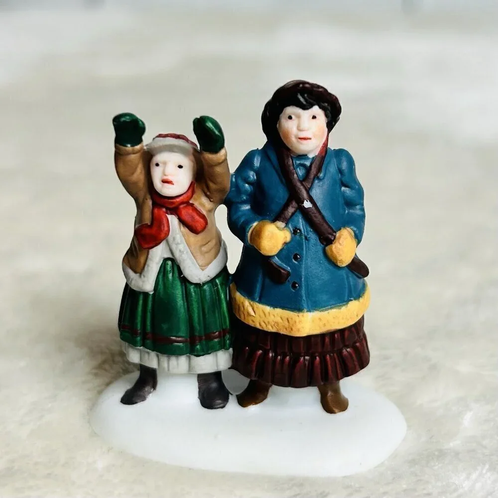 Department 56 Heritage Village The Bird Seller 58033 Set of 3 Retired NEW